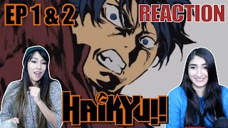 Starting HYPEkyu  Haikyu Episode 1 amp 2 Reaction Highlights [upl. by Kauppi]