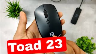 Portronics toad 23 wireless mouse unboxing [upl. by Toomay]