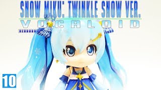 REVIEW 굿스마일 넨도로이드 유키 미쿠 Twinkle Snow Ver  Nendoroid Snow Miku Twinkle Snow Ver [upl. by Klute]