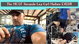 The MOST Versatile and Unique Leg Curl Machine EVER [upl. by Eluj842]