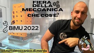 BIMU 2022 Rho fiera Milano che cosè la fiera delle macchine utensili [upl. by Nylanaj]