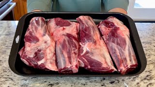 Lamb Shanks  Lamb Shanks Recipe  How To Cook Lamb Shanks  ASMR Cooking [upl. by Auqenahs]