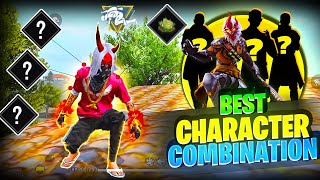 Solo vs Squad Best Character Combination🤯Free Fire BR Ranked amp CS Ranked Combination FF Headshot [upl. by Wooldridge]