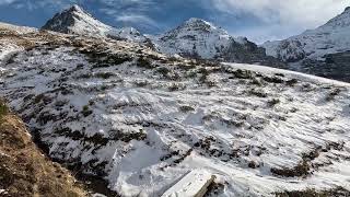 wengen klein scheidegg via mendelssohnweg [upl. by Morey]