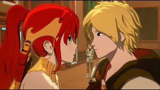 Jaune y quotPyrrhaquot se reencuentran 🍁✨⚔️ Liga de la Justicia x RWBY Parte I  Clip  Fandub [upl. by Clougher389]