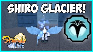 CODE MAXED SHIRO GLACIER REVIEW Shindo Life [upl. by Oilasor299]