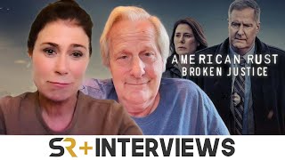 Jeff Daniels amp Maura Tierney Break Down Graces Feelings For Del In American Rust Season 2 [upl. by Enimajneb]