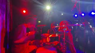 Drum cam As I Lay Dying  94 hours band live cover Amersham Arms London [upl. by Orrin594]