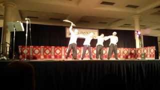 Palestinian Dabke  Jafra Dabke Team  NW Folk Life Festival  Batiste [upl. by Nywde]