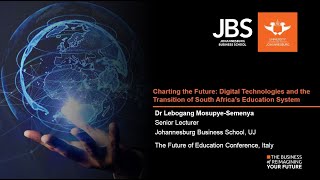 Lebogang MosupyeSemenya  Johannesburg Business School South Africa [upl. by Reiners]