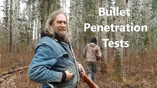 Bullet Penetration Tests Ruger No 1 in 45120 versus 44 Mag versus 243 Winchester [upl. by Lindsay594]