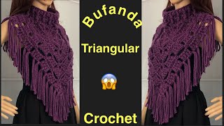 Cuello o bufanda en relieve a crochet para todos [upl. by Stanleigh]