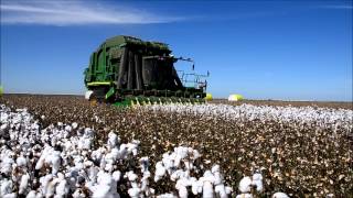 Cotton Harvest Wee Waa Australia 2013 [upl. by Nanoc567]