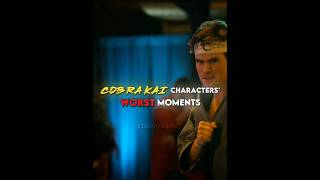 Cobra Kai Worst Moments shorts cobrakai [upl. by Siseneg]