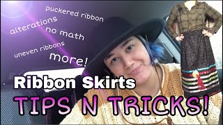 Ribbon Skirts TIPS amp TRICKS [upl. by Kylah]