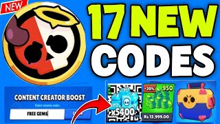 ⚠️DECEMBER CODES⚠️ BRAWL STARS CODES 2024  BRAWL STARS GIFT CODES 2024  BRAWL STARS QR CODES [upl. by Syl515]