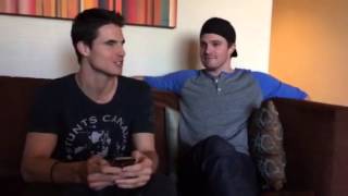 Stephen Amell Part 2 of the QampA with Robbie Amell [upl. by Ferrigno]