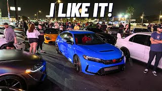 Seeing an FL5 Civic Type R For The First Time [upl. by Mokas]