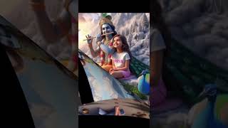 Short Viral Lord krishna ji ka Best video a cute girl [upl. by Crescen]