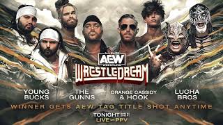 Lucha Bros vs Young Bucks vs Gunns vs Hook amp Orange Cassidy [upl. by Elokkin]