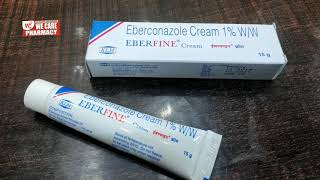 Eberfine cream 1 ww  Eberconazole cream uses  side effects hindi review [upl. by Stevenson]