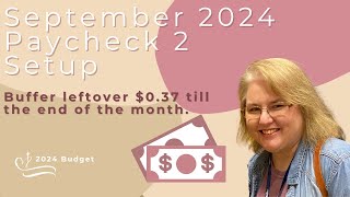 September 2024  Paycheck 1 Closeout and Paycheck 2 Setup 037 buffer [upl. by Ardnoyek121]