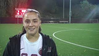 SPU WOMENS SOCCER Taylor Menkens Oct 17 2019 [upl. by Nnagrom]