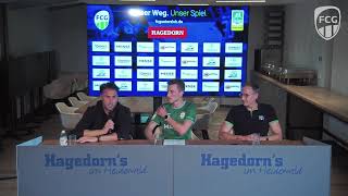 VorabPressekonferenz des FC Gütersloh zum Spiel gegen den MSV Duisburg [upl. by Maureene]