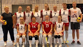 Sandnes VBK  Bodø Volley  1 div kvinner [upl. by Yngiram]