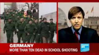 Germany more than 15 dead in school shooting [upl. by Par130]