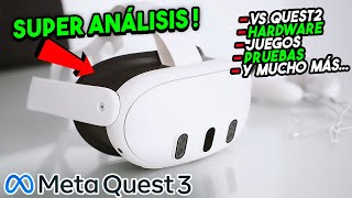 META QUEST 3 EL ANÁLISIS MÁS COMPLETO  ¿EL MEJOR visor de VR🤔 [upl. by Warren]