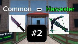 Common to Harvester in MM2 2 [upl. by Marco]