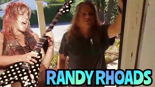 Tour of Randy Rhoads Private Teaching Studio amp First Guitar w Kelle Rhoads at MUSONIA [upl. by Birch]