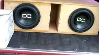 DC Level 3 12quot subs on a Sundown 1500d 2 [upl. by Nevil]