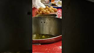 Indore street food panipuri golgappa streetfood indori chaat foodshorts food tasty weekend [upl. by Enyawed]