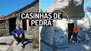 SERRA DA ESTRELA EM PORTUGAL E as CASINHAS DE PEDRA  Travel and Share [upl. by Naashar]