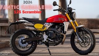 More powerful Maneuverable and Aggressive  2024 Fantic Caballero 125 Scrambler [upl. by Dorcy544]