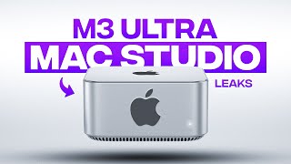 Apple M3 Ultra Mac Studio Leaks  The MOST POWERFUL Consumer Chip EVER 80 GPU Cores [upl. by Aivalf415]