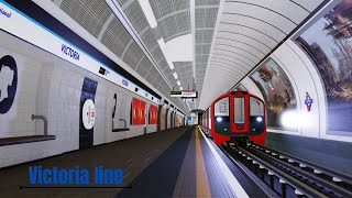 NEW LONDON UNDERGROUND VICTORIA LINE COMING SOON  Roblox Croydon bus game [upl. by Umont]