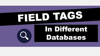 Use Field Tags Across Databases  Precise Searching  Five Minute Friday [upl. by Paine662]