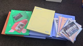 BTS Memories 20192020 DVD amp Memories 2021 DVD and Digital Code Unboxing [upl. by Eitnom]