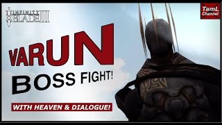 Infinity Blade 3 VARUN BOSS FIGHT with Heaven amp Dialogue [upl. by Magda]