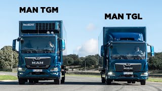 New MAN TGM  TGL  Interior Exterior Drive [upl. by Bysshe]