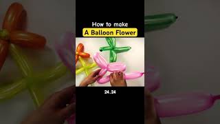 How to make a balloon flower [upl. by Eveiveneg]