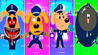 Sheriff Labrador Team 🆚️ Sheriff Labrador Exe Team Who Is Best [upl. by Bridges]