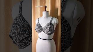 38 Size Cotton Bra Sewing ASMR sewingtutorial [upl. by Glori]