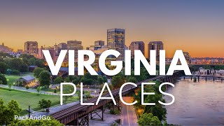 9 Best Places To Live In Virginia [upl. by Eillit114]