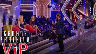 Grande Fratello Vip  Adriana Volpe commenta il comportamento di Alex Belli [upl. by Kamin]