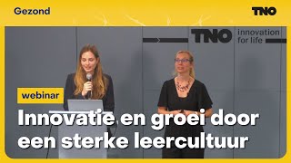 Webinar Innovatie en groei door een sterke leercultuur [upl. by Gravante]