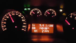 Fiat Bravo 14 LPG fuel consumption [upl. by Sunil]